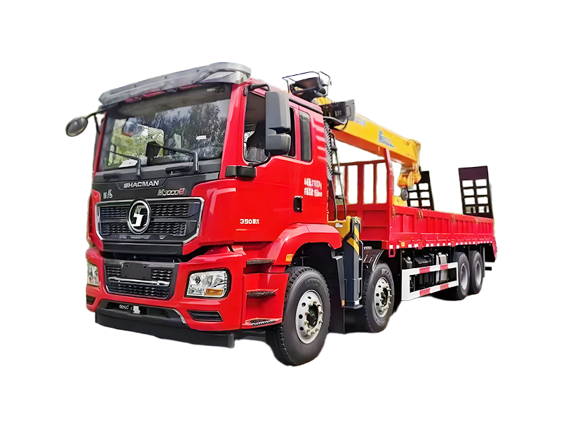 Shaanxi Auto Delong Front Four After Eight Trucks Equipped with 12-20 Tons of on-Board Crane Truck