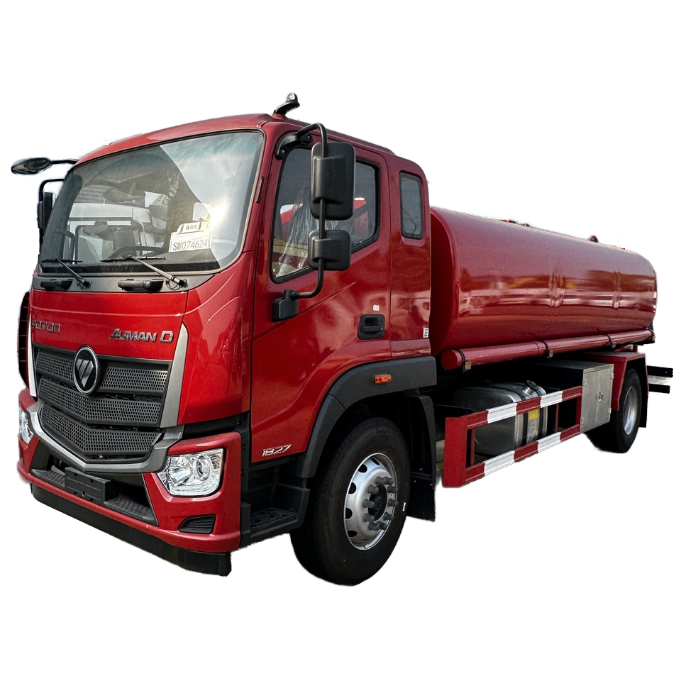 Foton 4x2 Diesel Water Bowser Truck 12CBM Sprinkler Water Carrier with Core Motor & Engine Avail