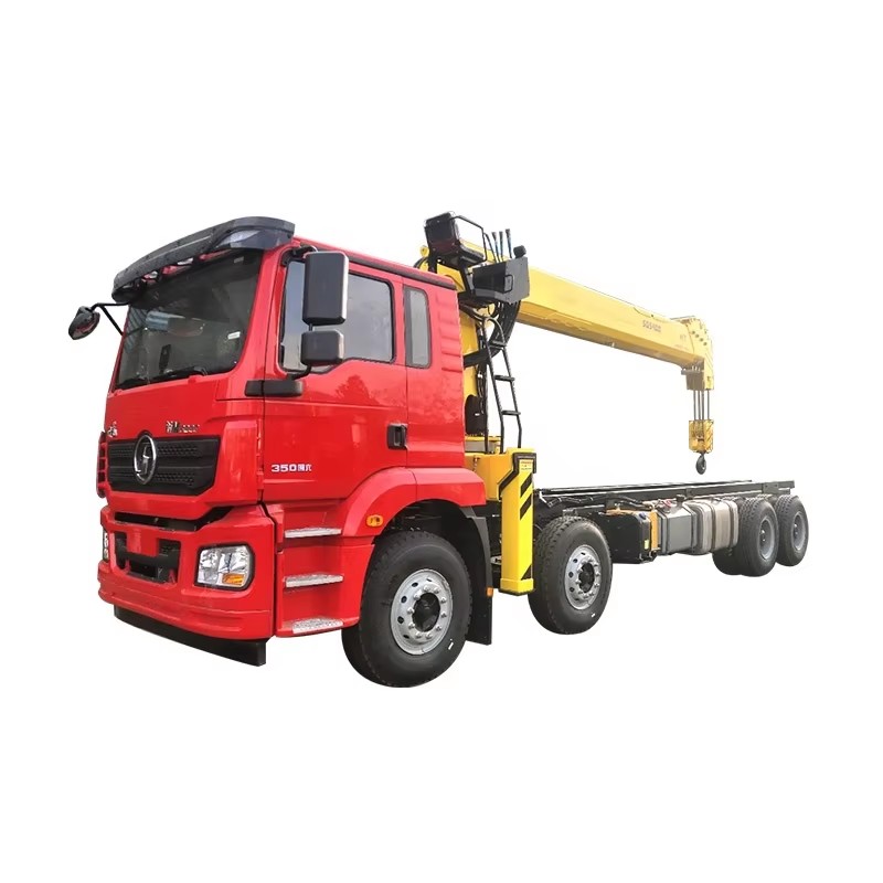 Shacman 8x4 Truck Mounted Crane 16 Ton Hydraulic Crane Truck for Weight Lifting