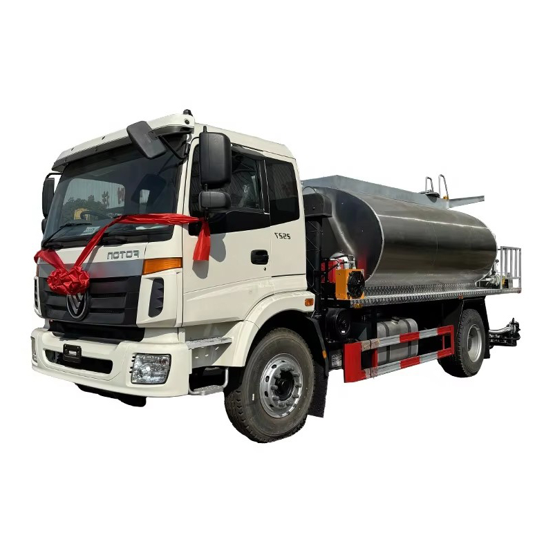 Export Foton Auman Bitumen Spraying Truck 7 CBM Road Asphalt Spray Bitumen Distributor Truck