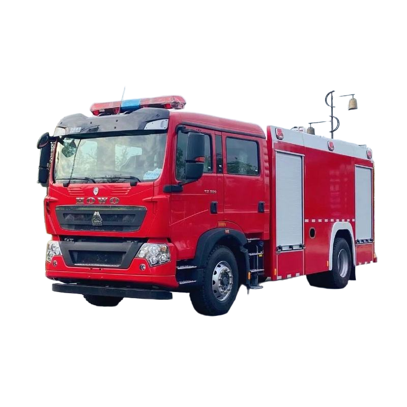 Heavy Truck HOWO 4x2 Water tank Fire Truck Foam Fire Truck 8000L Water tank