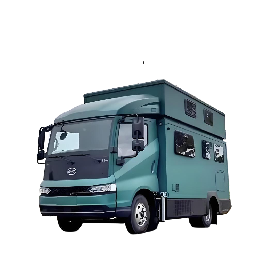 Famous Brand BYD Hybrid RV Caravan Camper Trailer Mobile Home Touring Vehicle for Export
