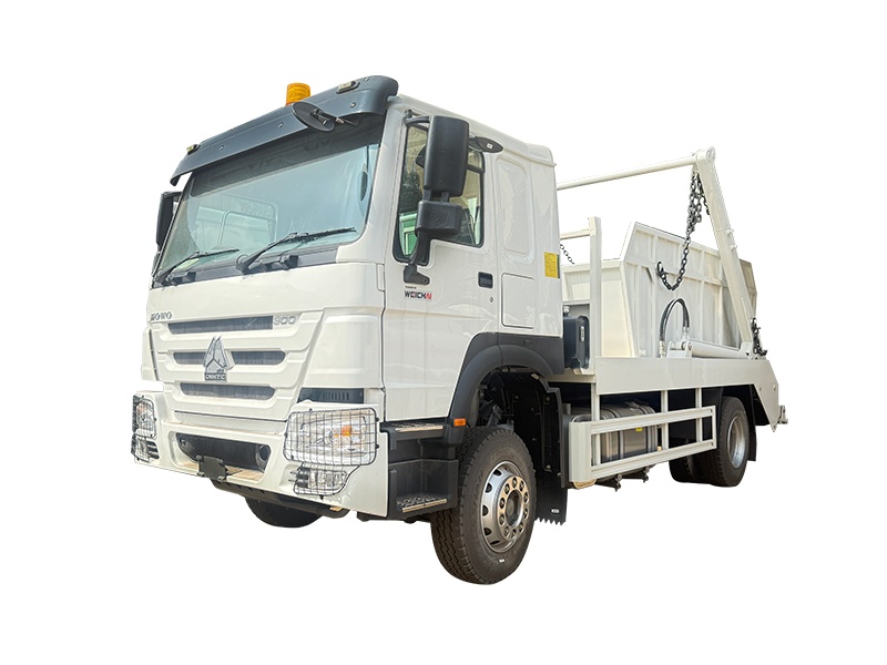 Right-hand drive, 4600mm wheelbase, 300 horsepower swing arm garbage truck