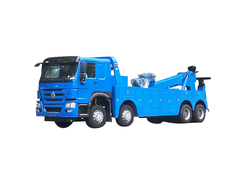 8x4 Drive Full-Platform Integrated Tow & Crane Road Rescue Vehicle