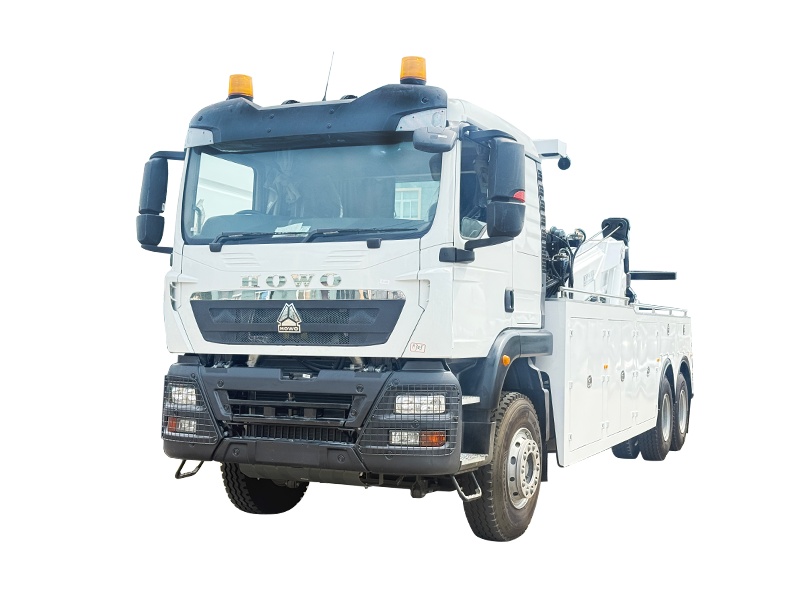 6x4 Drive Full-Platform Integrated Tow & Crane Road Rescue Vehicle