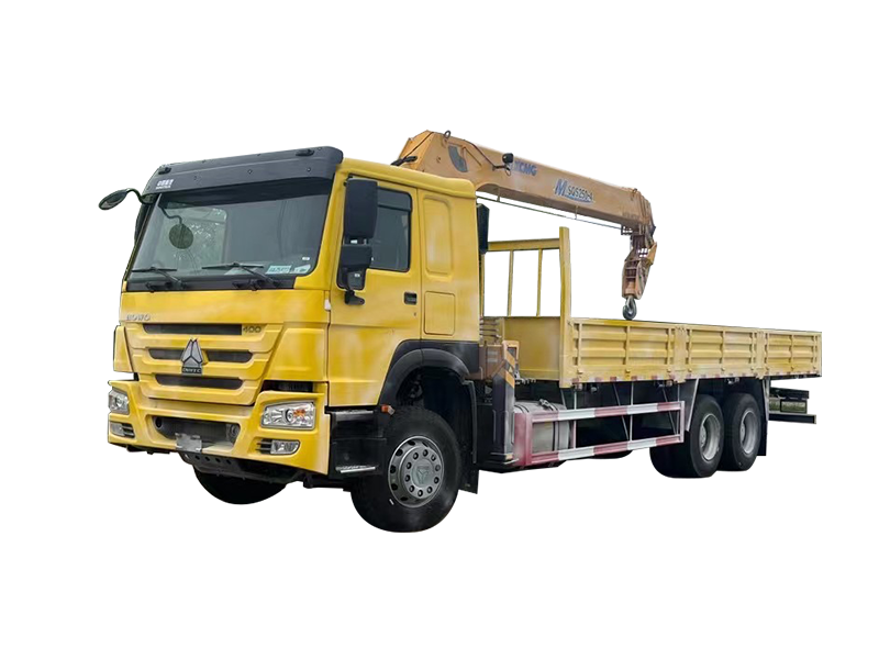 6×4 drive truck-mounted crane